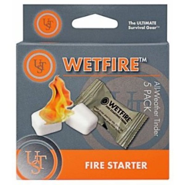 American Outdoor Brands Products 5PK WHT Wetfire Tinder 20-1WG0412-BX5